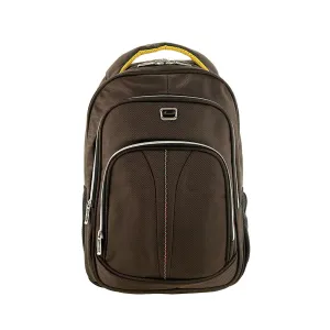 Senator Backpack Unisex Nylon Lightweight Water Resistant With Laptop Compartment For Travel Business College School bag, 41 Cm Casual Hiking Travel Daypack KH3003 (Brown)
