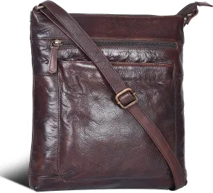 SERGA Real Vintage Leather Crossbody Sling Bag For Women & Girls