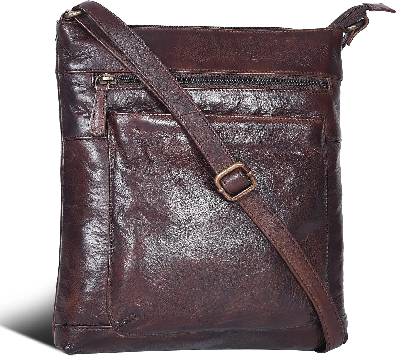 SERGA Real Vintage Leather Crossbody Sling Bag For Women & Girls