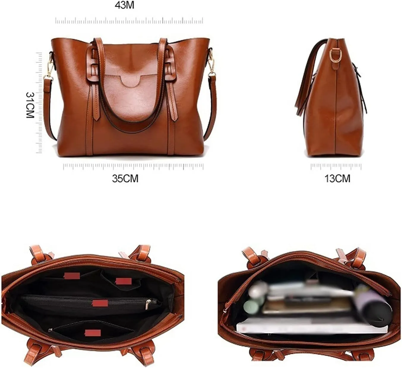 Shoulder Bags Shoulder Bags for Women Handbags Women Bags PU Leather Casual Tote Women Bag(Blue)