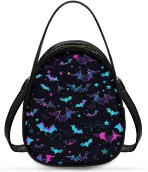 Shoulder Tote Bag for Women Work Double Layer Crossbody Sling Bags for Women Small with Zipper Closure