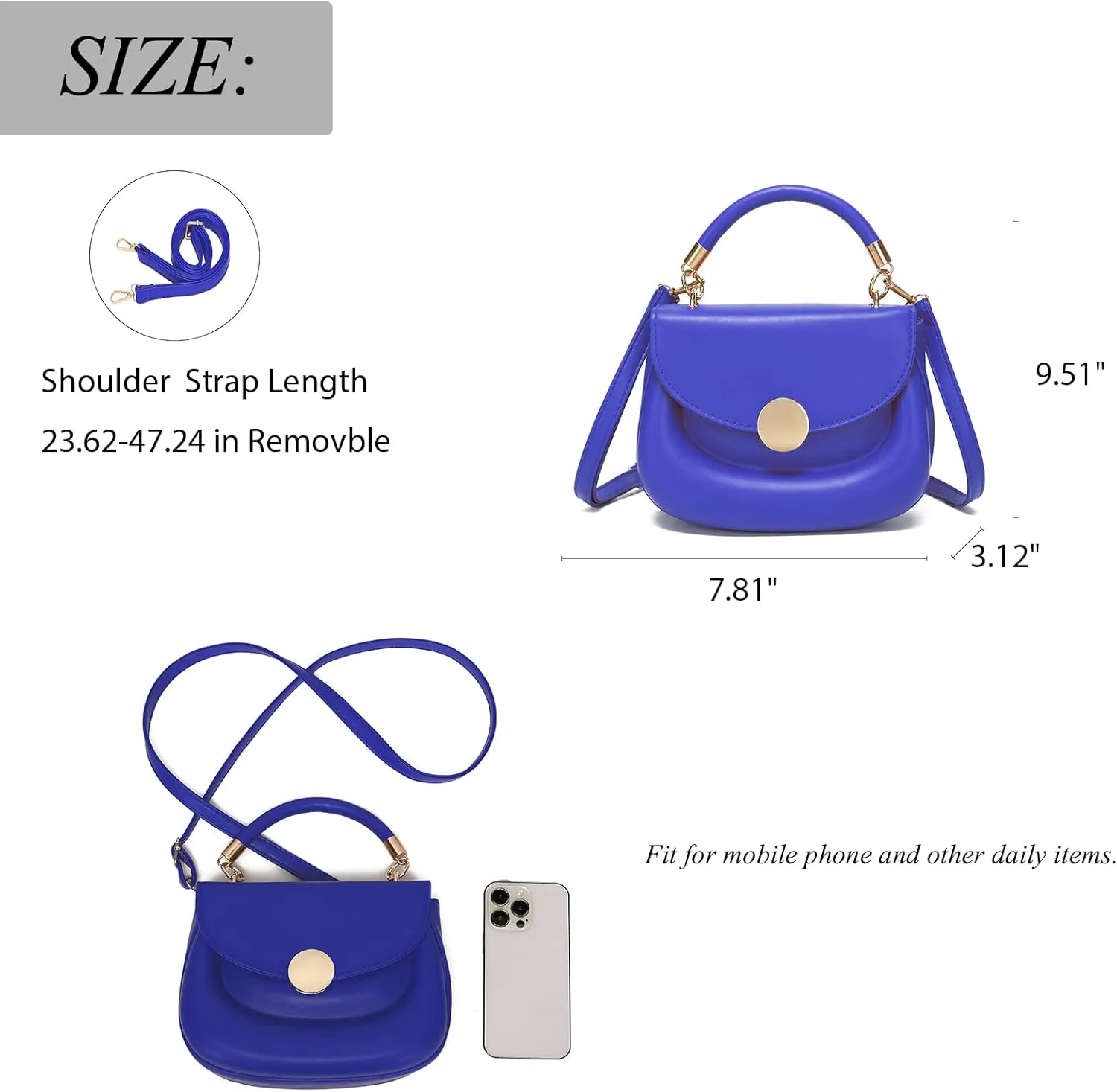 SHUIANGRAN Fashion Cross-body bags for women Womens Purses Minimalist Purses Ladies BagSingle-shoulder Crossbody Handbag