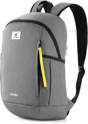 SKYSPER Small Backpack 20L Hiking Backpack Lightweight Travel Daypack for Women Men(Grey)