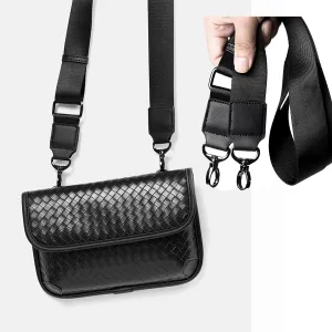 Sling Backpack Crossbody Sling Bag for Women Men, PU Leather Travel Hiking Adjustable Chest Bag Casual Daypack