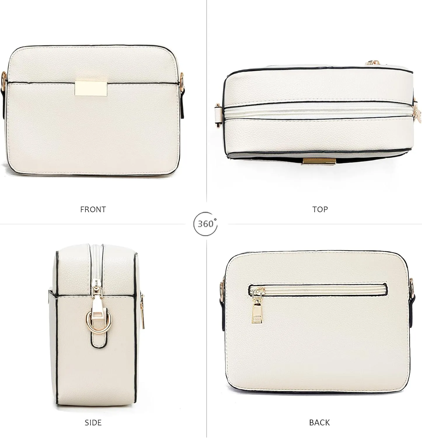 Small Crossbody Bags for Women Vegan Leather Purses Women's Shoulder Handbags Wallet Satchel Cross Body Purse