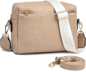 Small Crossbody Bags for Women Vegan Leather Purses Women's Shoulder Handbags Wallet Satchel Cross Body Purse