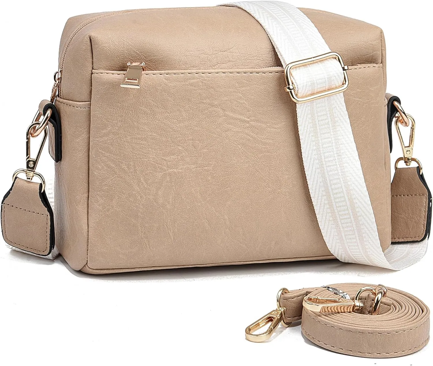 Small Crossbody Bags for Women Vegan Leather Purses Women's Shoulder Handbags Wallet Satchel Cross Body Purse