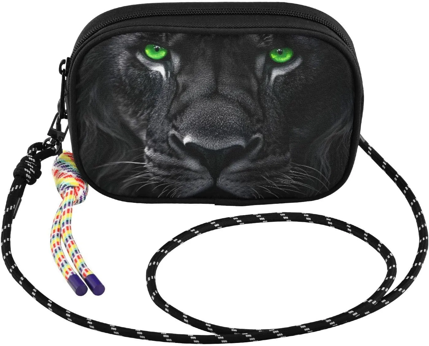 Small Crossbody Bags Lion Eye Green for Women Cell Phone Purses Shoulder Bag Handbag with Adjustable Strap