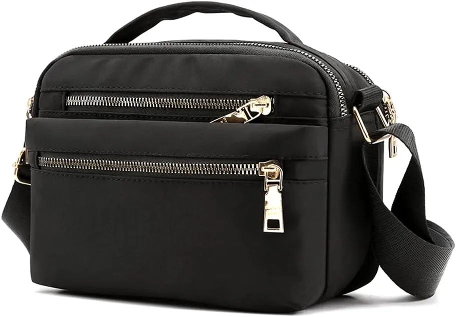 Small Crossbody Purses for Women Multi Pocket Casual Crossbody Bag Cellphone Wallet Purse Shoulder Bag