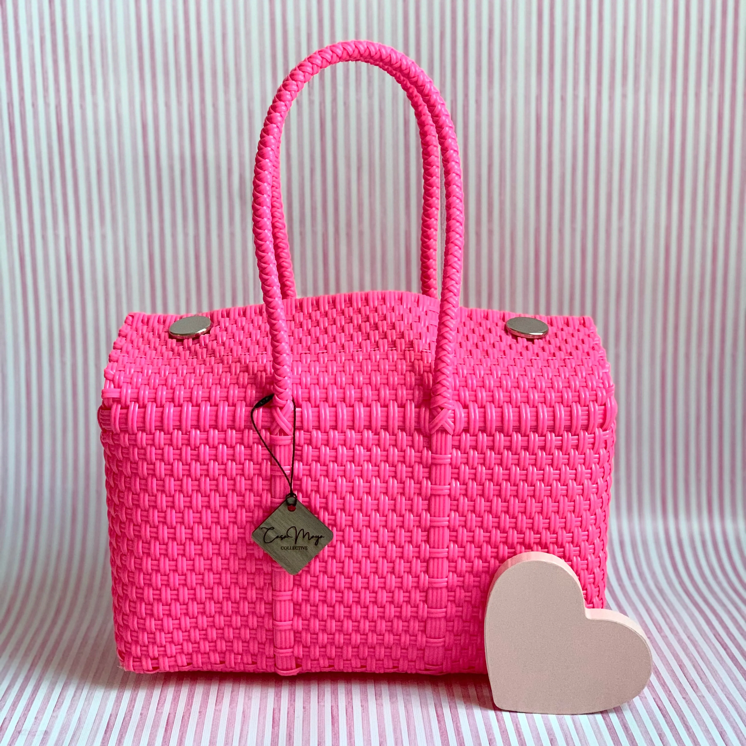 Small Duffel - Neon Pink