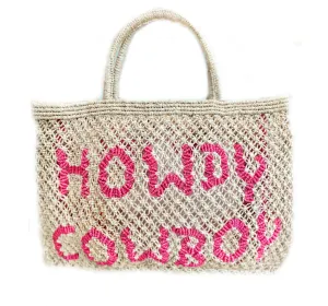 Small Jute Beach Bag