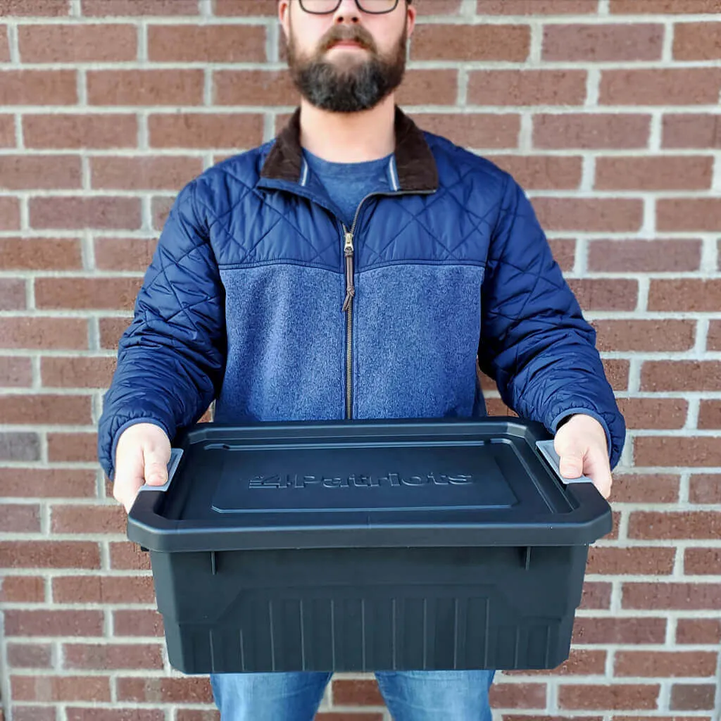 Small Stackable Storage Totes