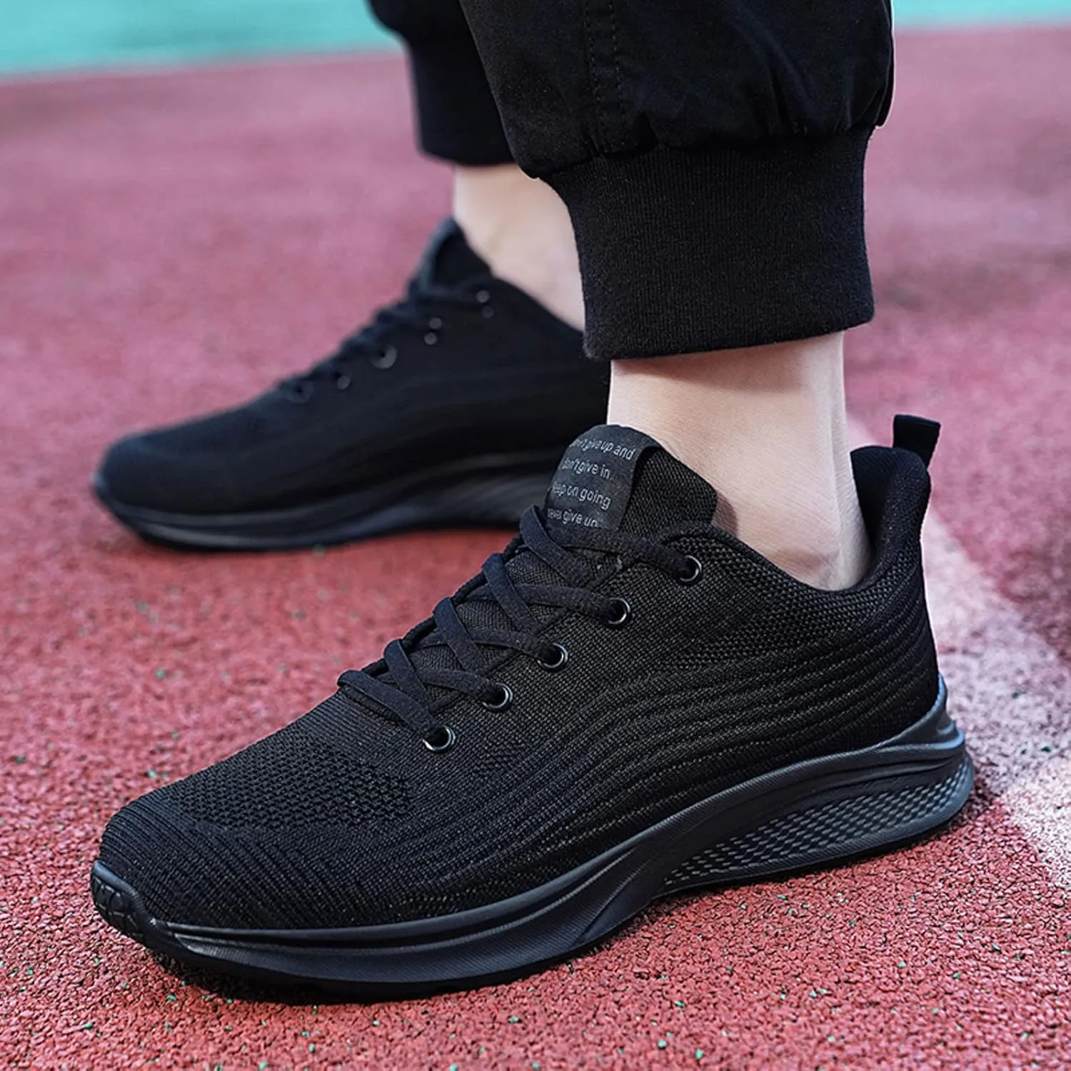 Sneakers for Men Casual Non Slip Work Shoes Athletic Tennis Shoes Lightweight Breathable Running Shoes Footwear