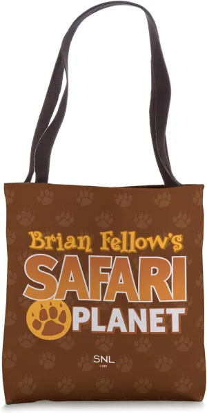 SNL Brian Fellow’s Safari Planet Tote Bag