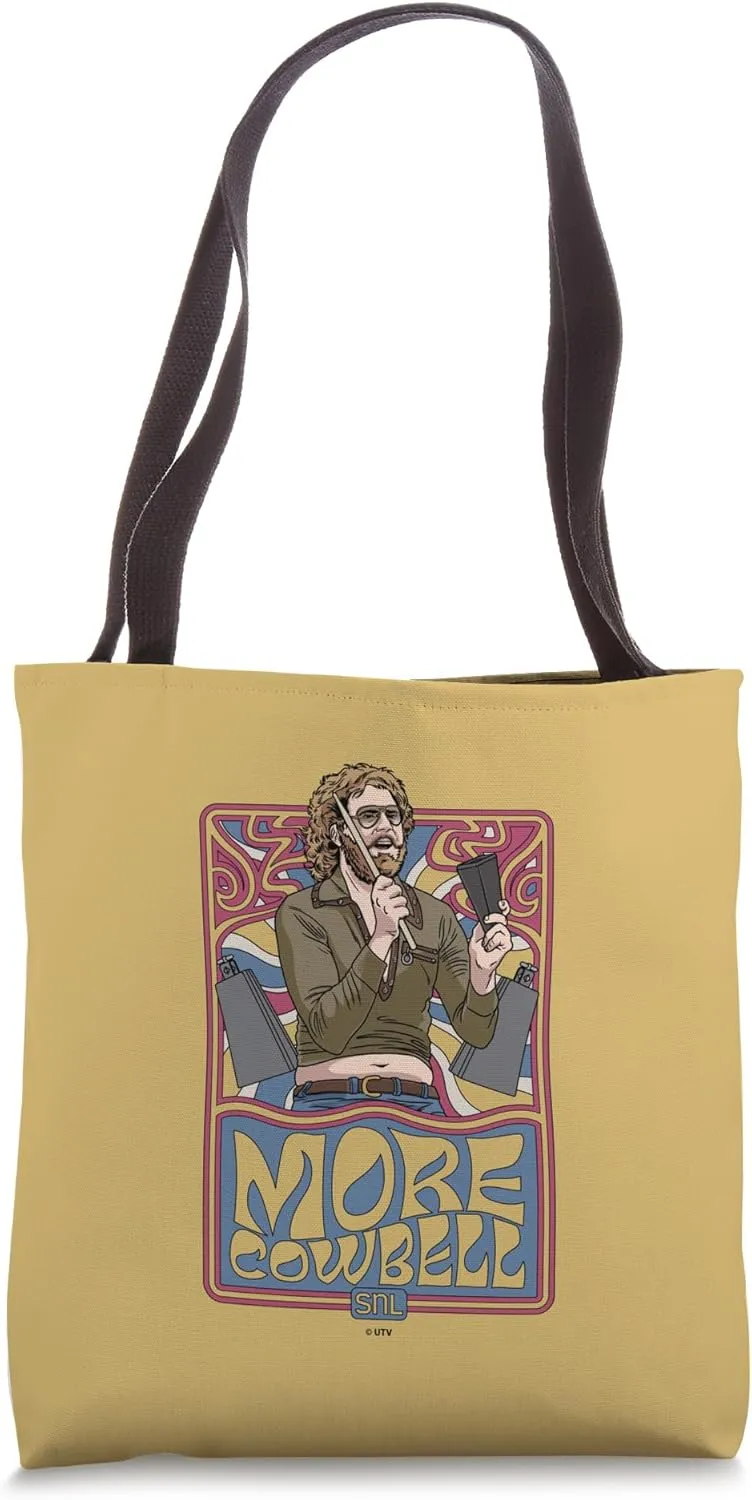 SNL More Cowbell Gene Frenkle Tote Bag