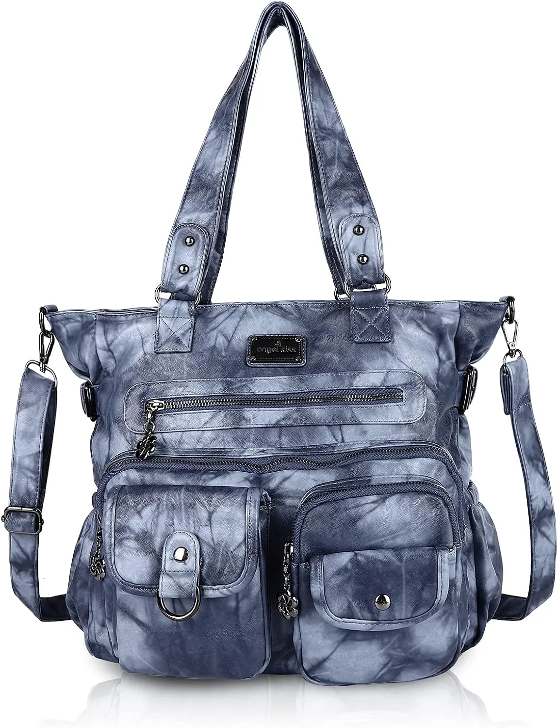 Soft PU Leather Shoulder Handbag