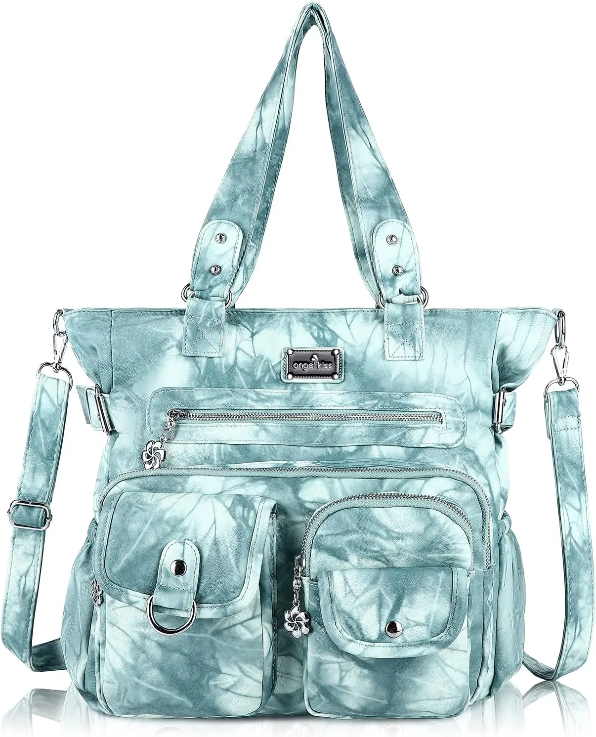 Soft PU Leather Shoulder Handbag