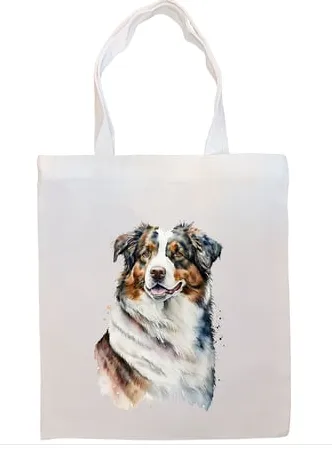 Special - Breed Specific Canvas Tote - example - Australian Shepherd