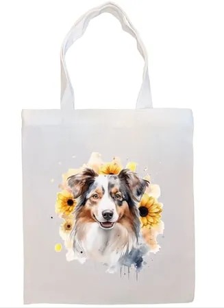 Special - Breed Specific Canvas Tote - example - Australian Shepherd
