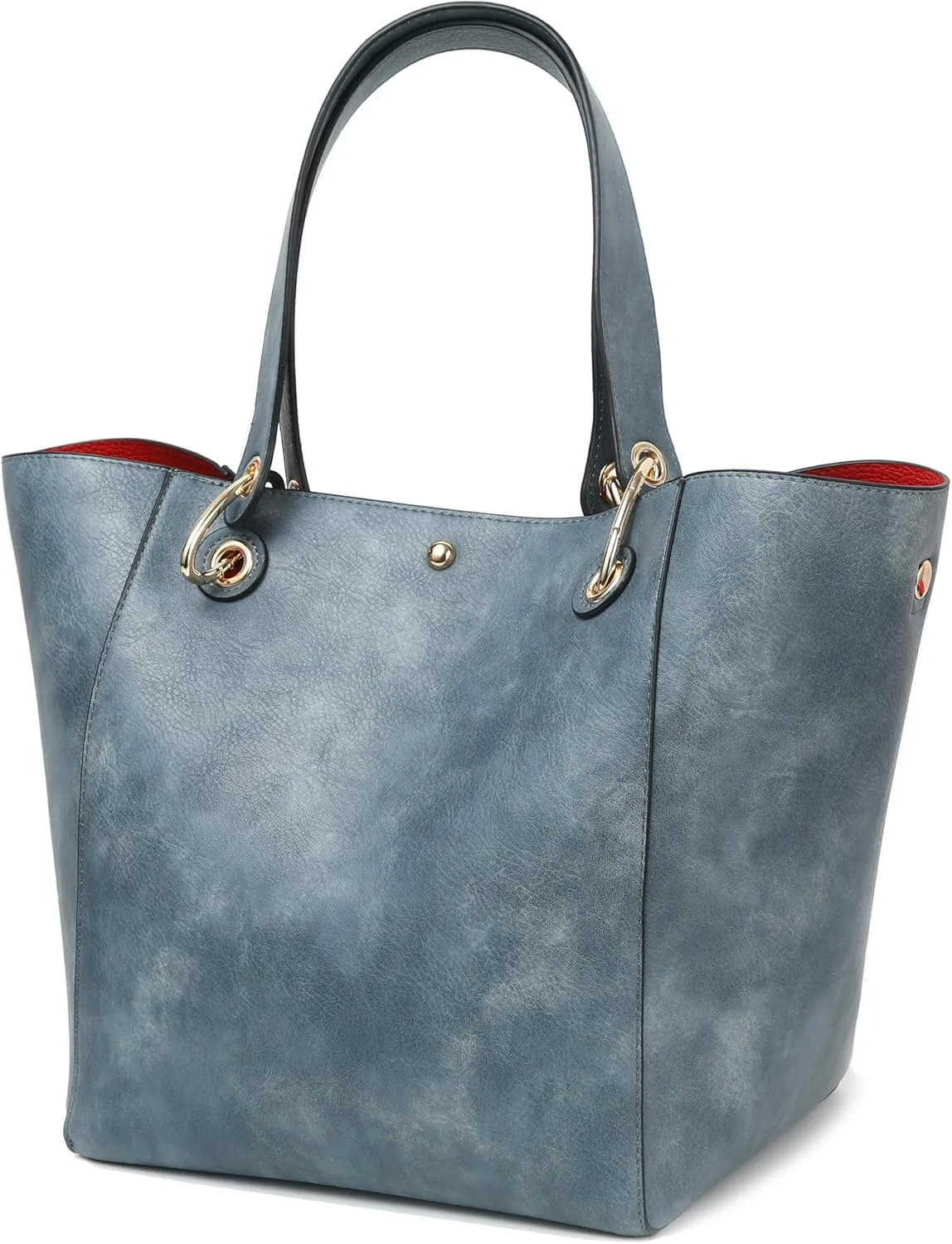 sqlp Large Work Tote Bag for Women Designer Purses and Handbags Big Bucket bags Ladies Travel Crossbody Purse Fuchsia