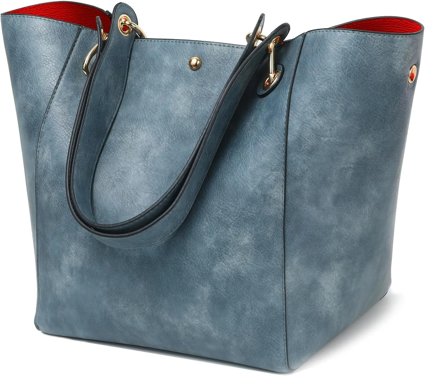 sqlp Large Work Tote Bag for Women Designer Purses and Handbags Big Bucket bags Ladies Travel Crossbody Purse Fuchsia