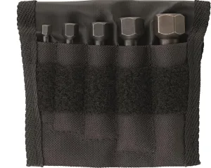 Stahlwille 96710505 901/5T Screw Extractor Set, Extracts Sheared Screws, Bolts, and Stud Screws, Right-Hand and Left-Hand Threads, Textile Bag, Made in Germany