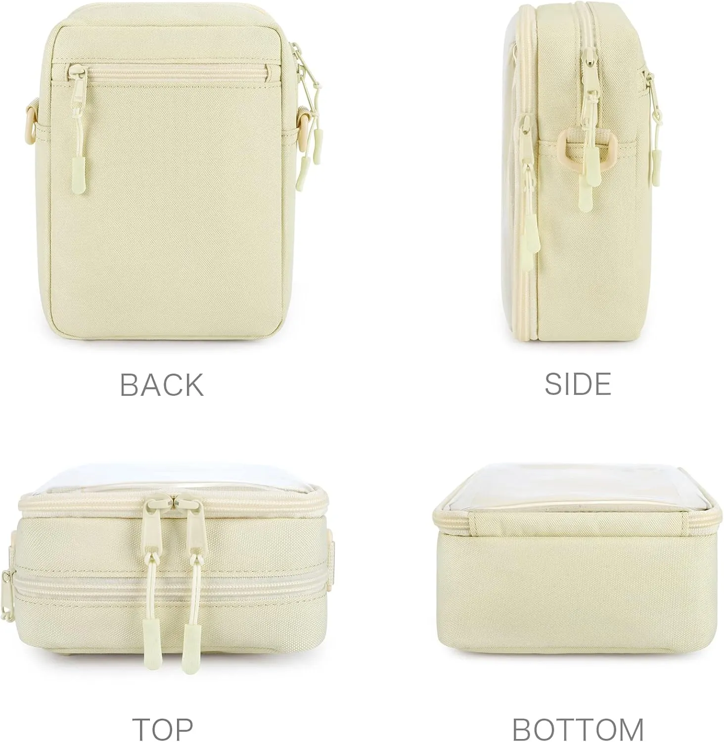 STEAMEDBUN Ita Bag Crossbody Small Pin Display Bag with Insert