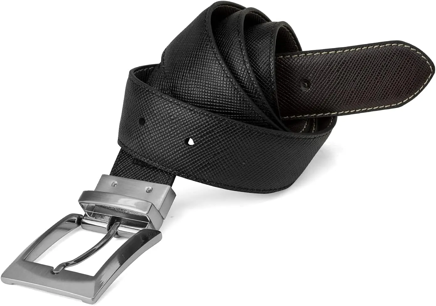 Steve Madden Men's Dress Casual Every Day Leather Belt