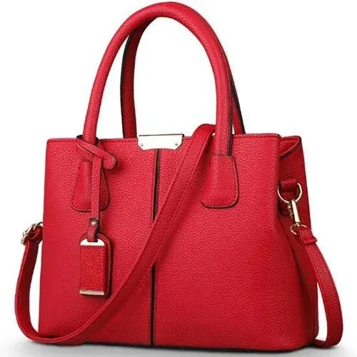 Stylish Women's PU Leather Tote Bags