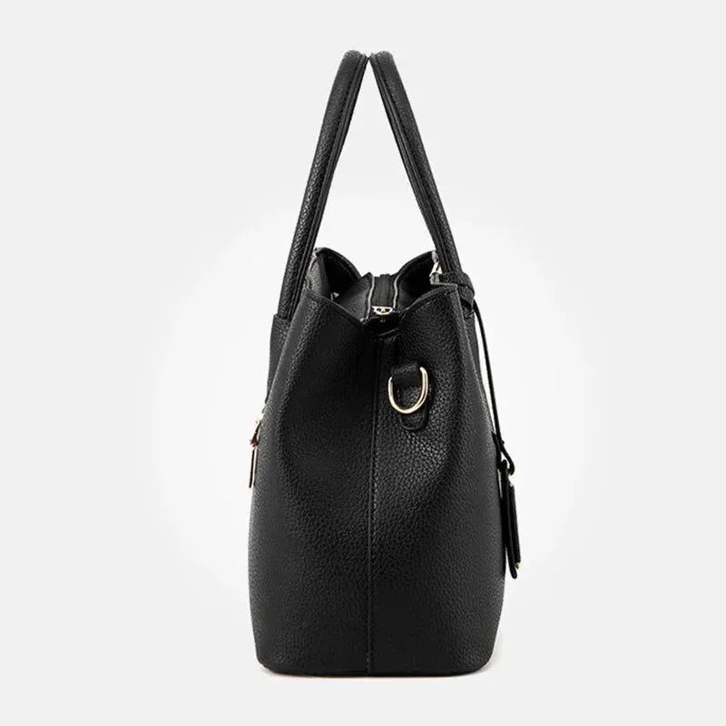 Stylish Women's PU Leather Tote Bags