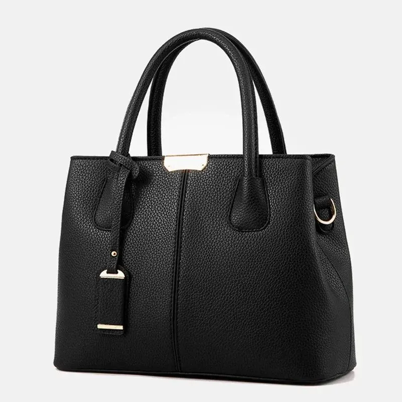 Stylish Women's PU Leather Tote Bags