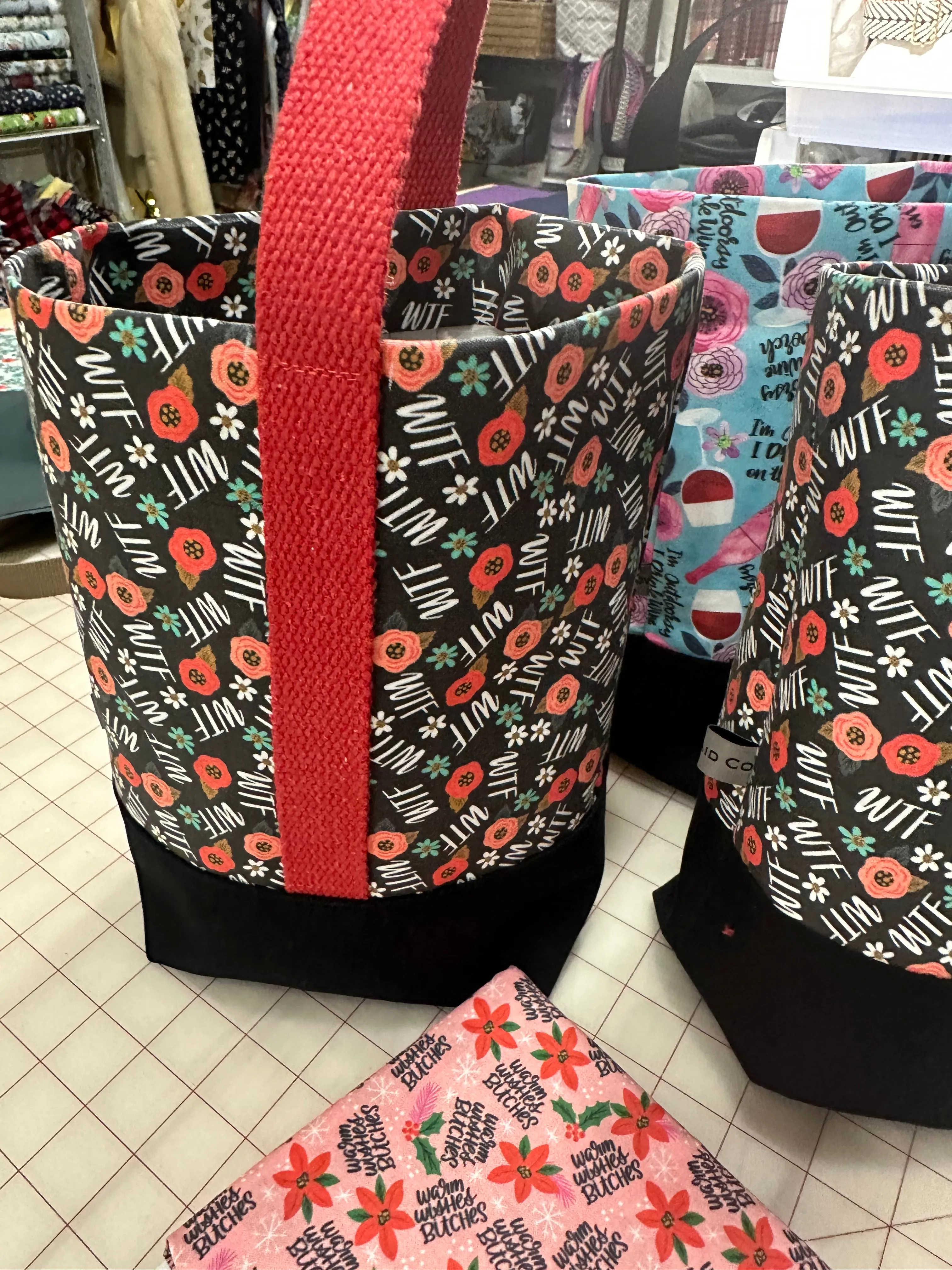 Sweary Wine Totes