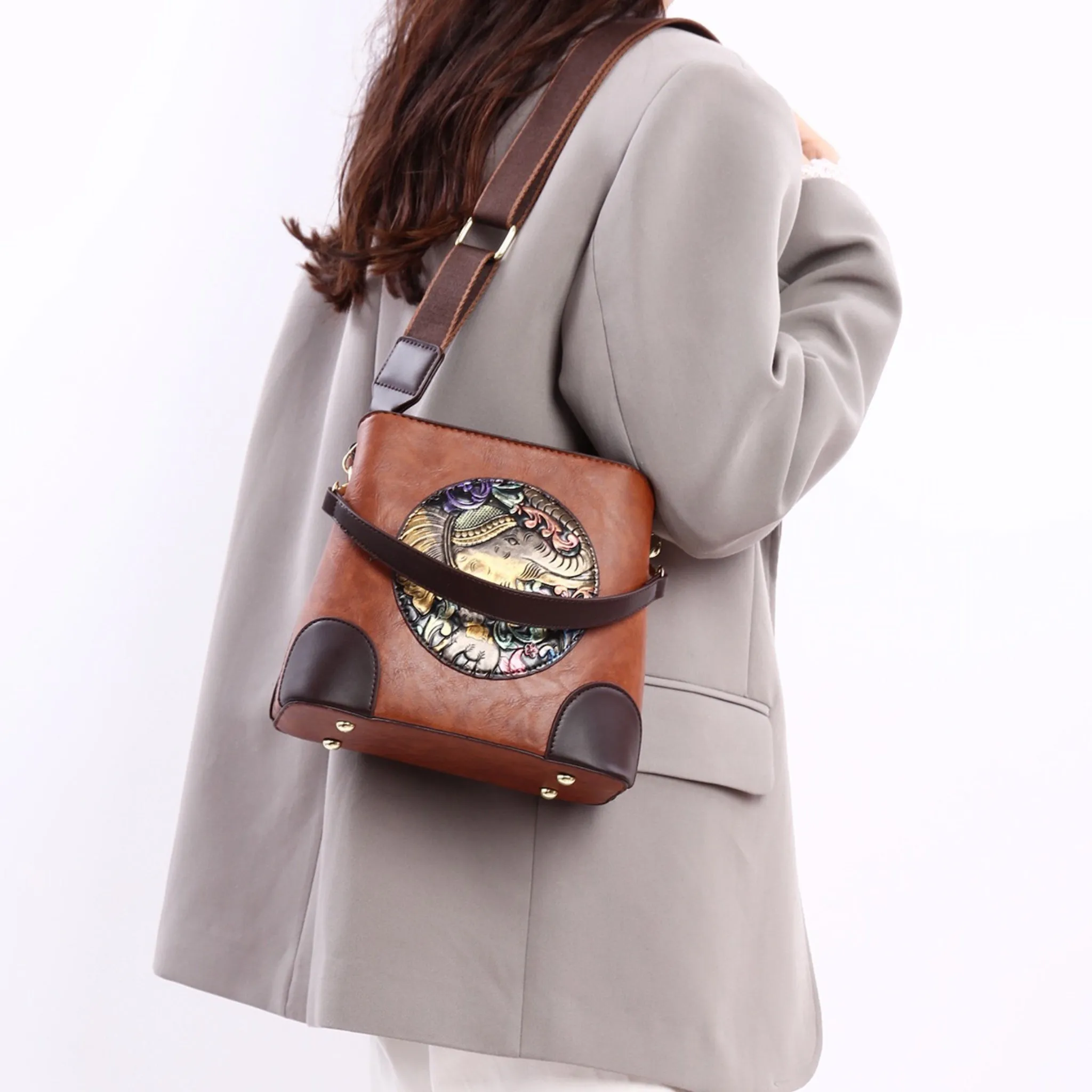Tan Tari Sling Bag