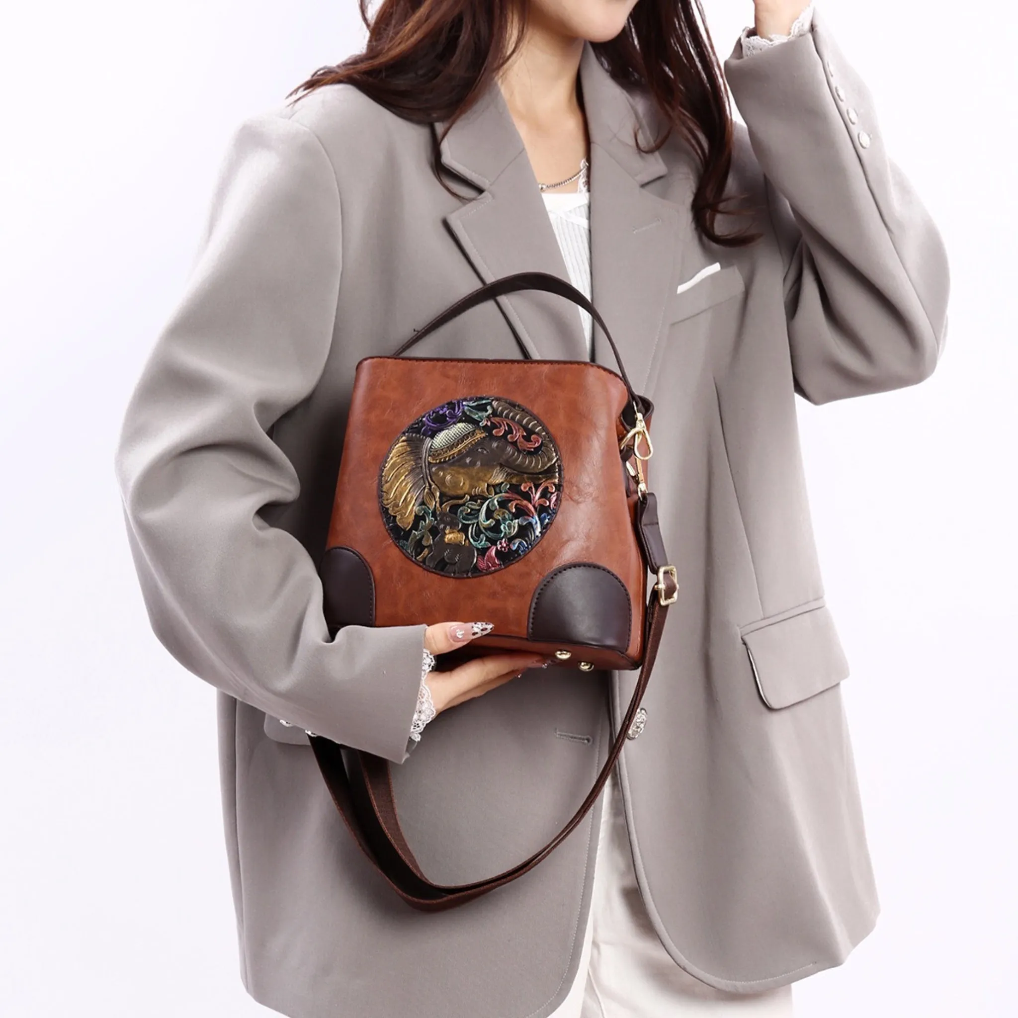Tan Tari Sling Bag