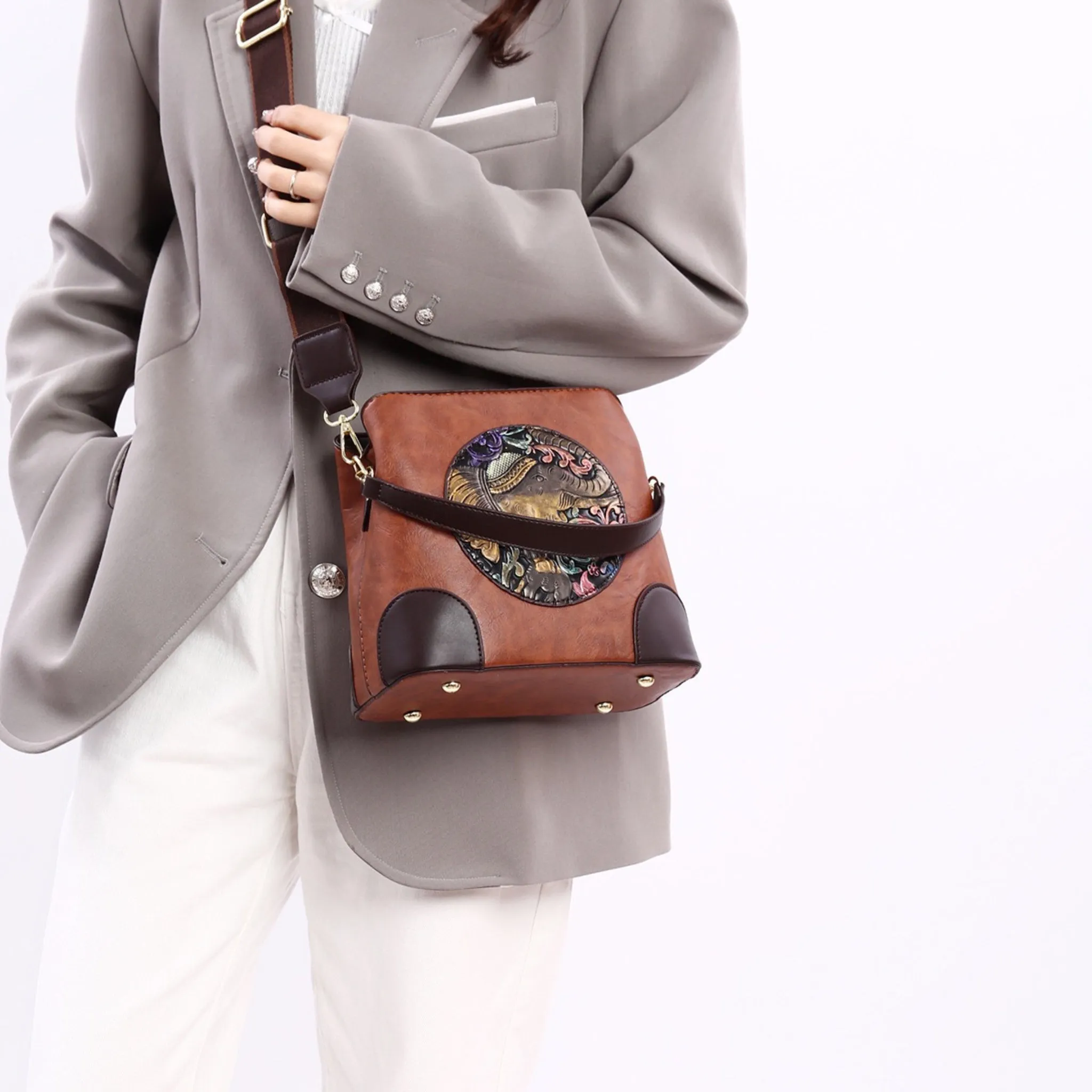 Tan Tari Sling Bag