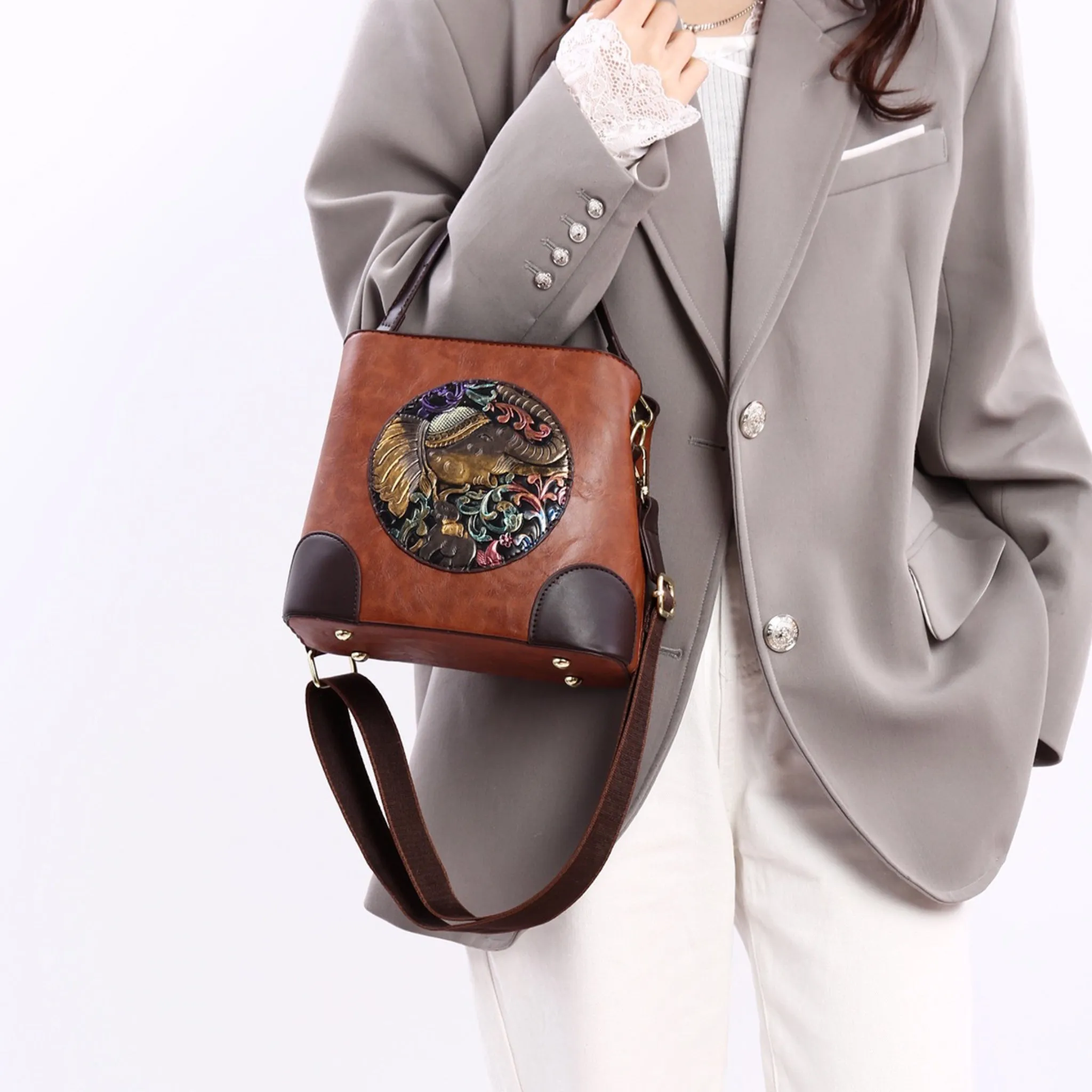Tan Tari Sling Bag