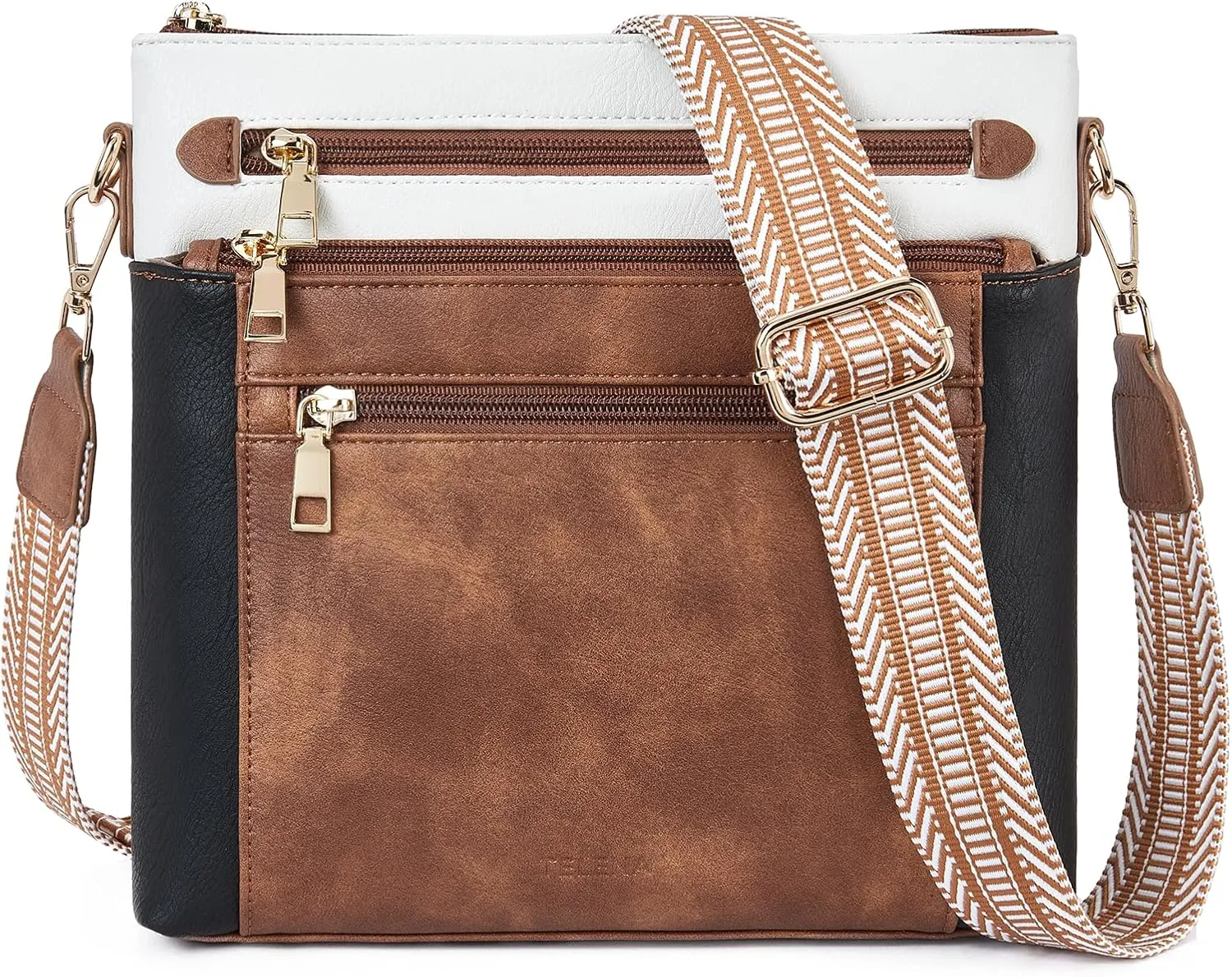 Telena Crossbody Bags for Women Faux Leather Cross body Purses With Adjustable Strap