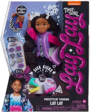 That Girl Lay Lay Freestylin’ 11-inch Fashion Doll with Outfits and Accessories, Black Hair, Kids Toys for Ages 6 Up by Just Play