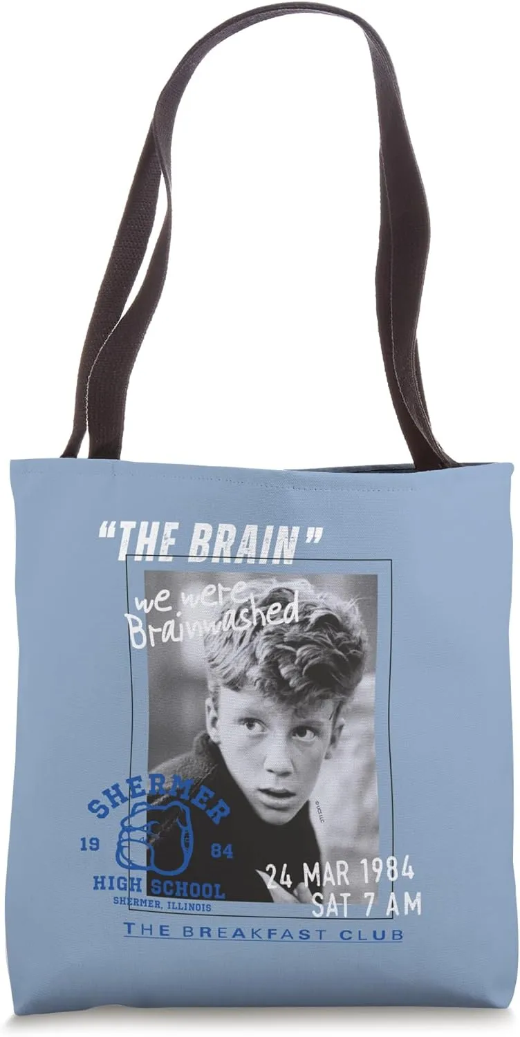 The Breakfast Club Brian The Brain Shermer High Tote Bag