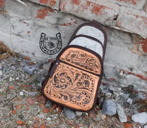 The Cowhide Sling Crossbody Bag
