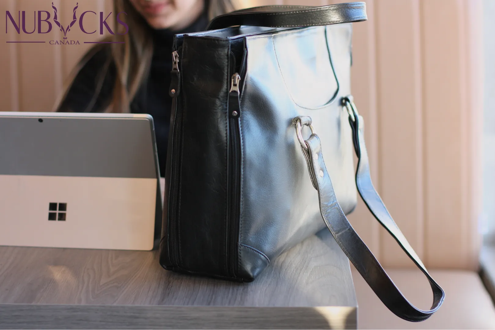 The Dames Briefcase - Crossbody/Purse