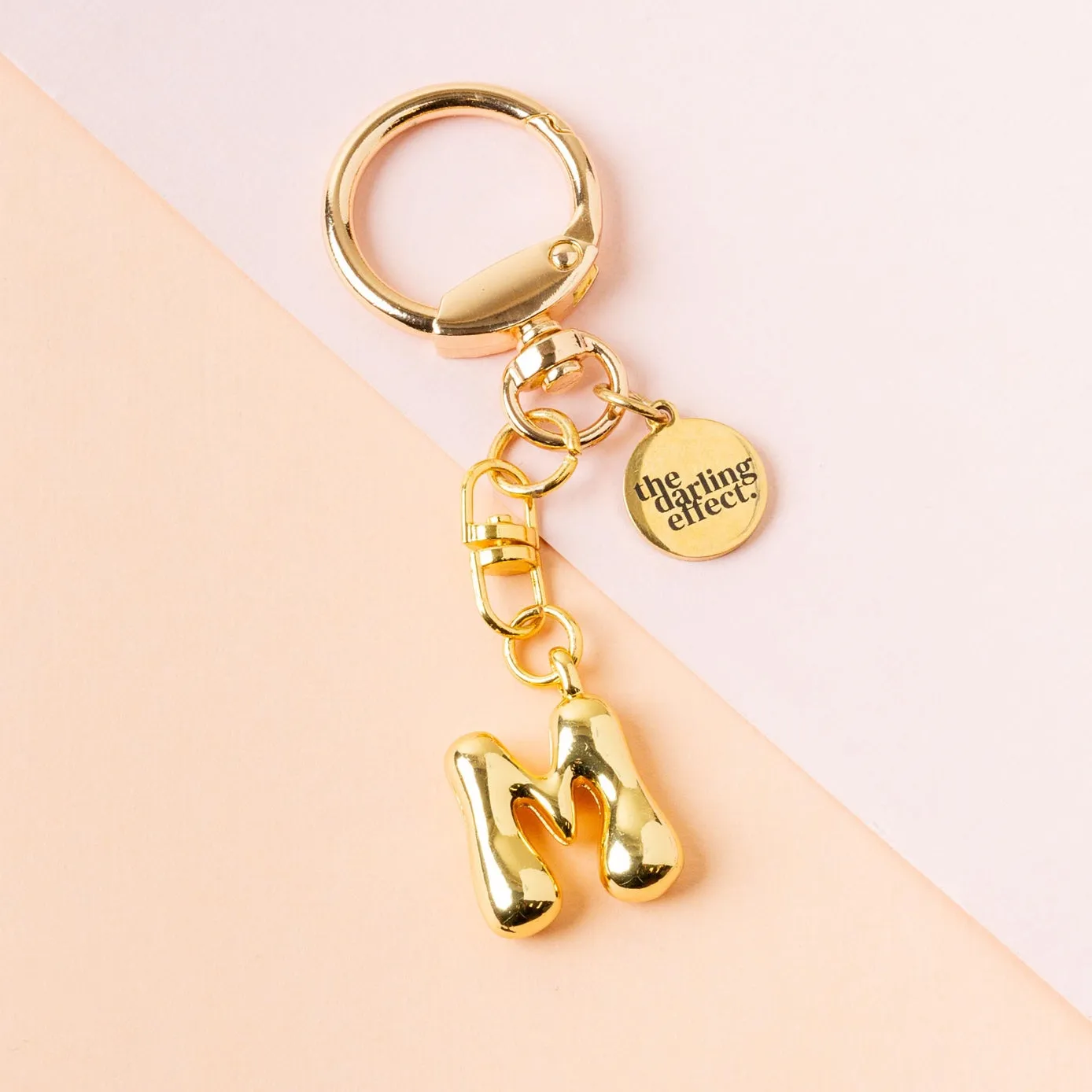 The Darling Effect Bubble Letter Keychains - Various Styles