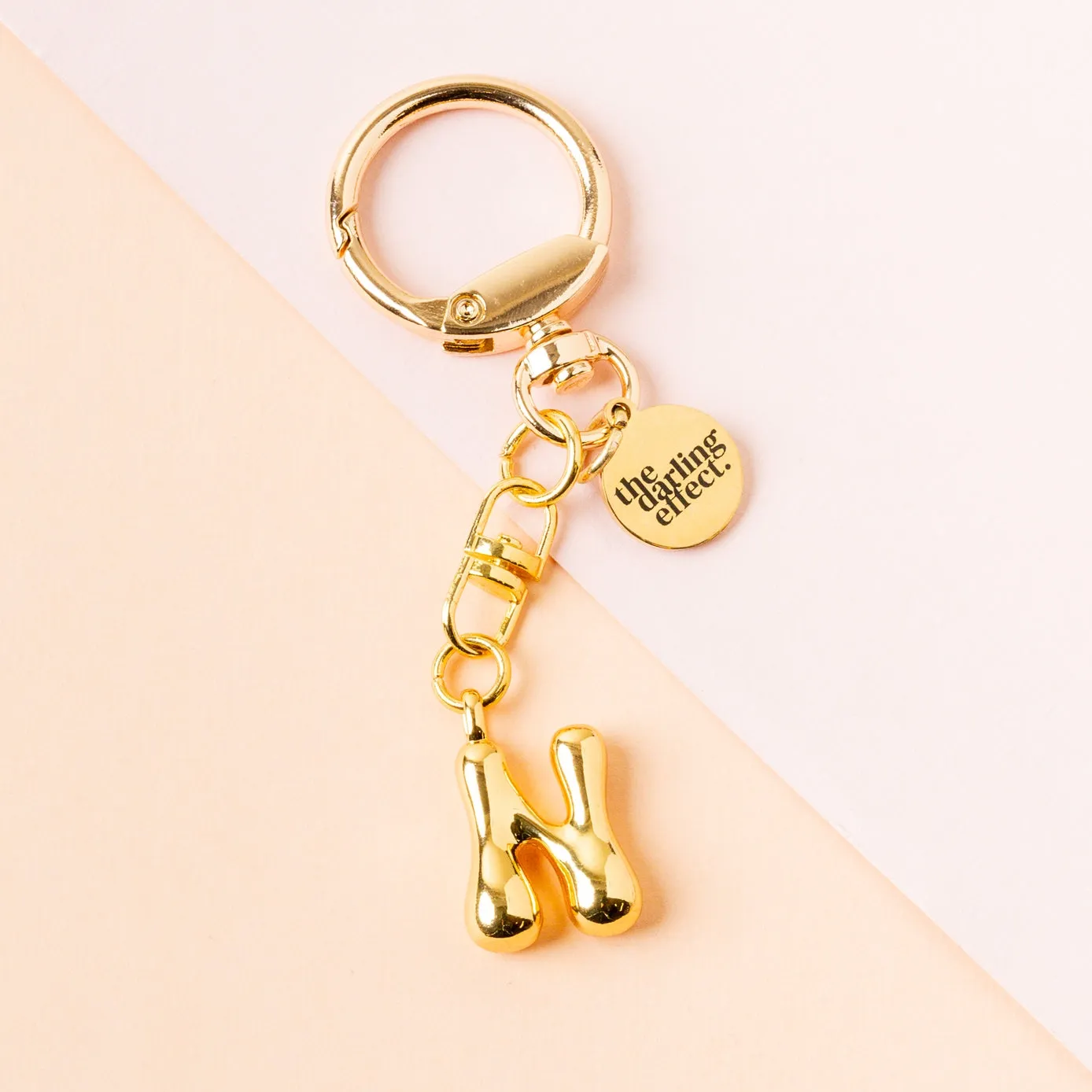The Darling Effect Bubble Letter Keychains - Various Styles