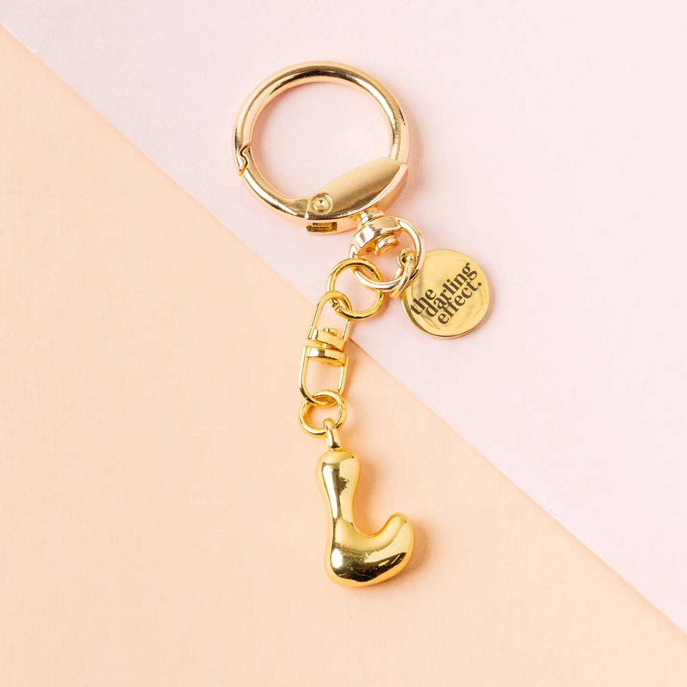 The Darling Effect Bubble Letter Keychains - Various Styles