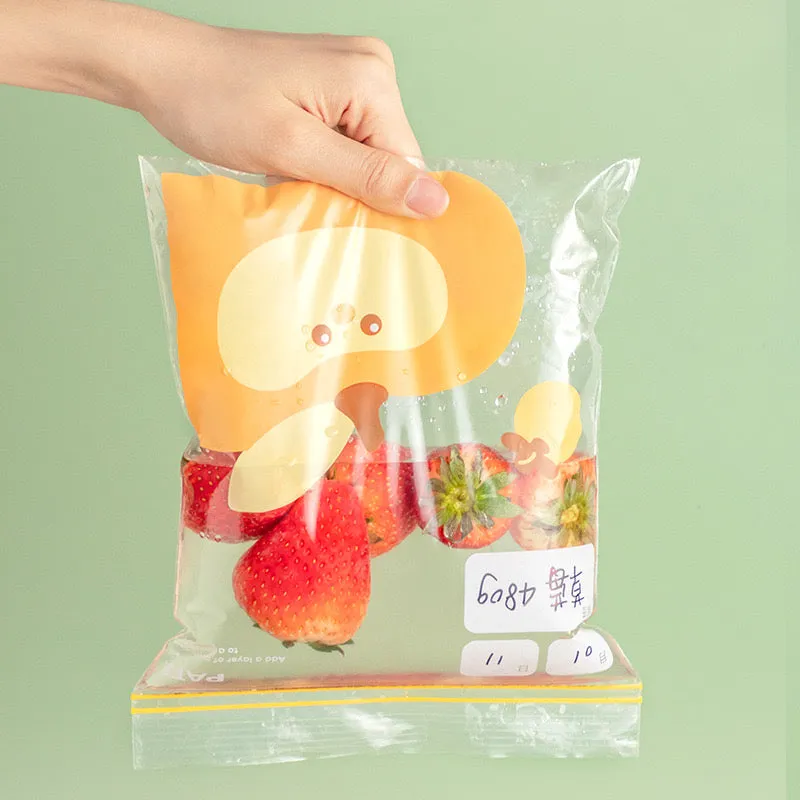 Thickened PE Sealed Food Storage Bags - Plastic Wrap Covers for Kitchen, Refrigerator, Vegetables, and Fruits