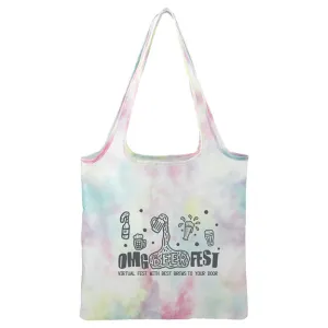 Tie Dye Shopper Tote Bag