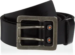 Timberland PRO Men's 40mm Workwear Leather Belt, Black/Double Stitch, 48