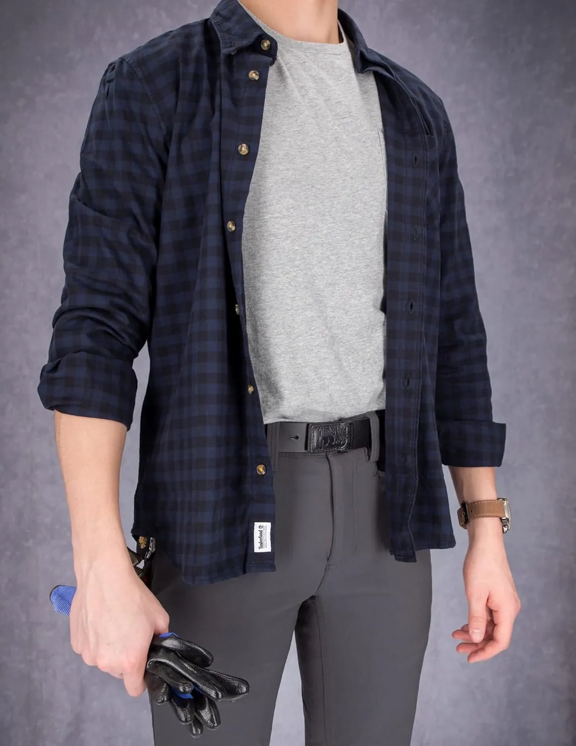 Timberland PRO Men's No-Scratch No Buckle Mechanic Belt