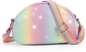 Toddler Purse for Kids Gift Little Girls Purse Cute Rainbow Crossbody Bag