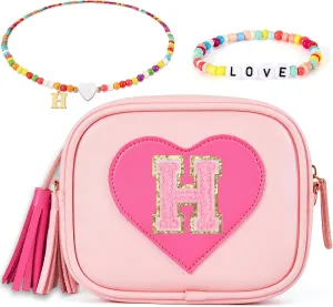 Toddler Purse Gift for Girls, Little Girls Purse Preppy Stuff Birthday Gift for 3 4 5 6 7 8 9 10 11 12 Year Old Girl